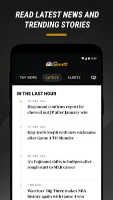 NBC Sports BA & CA android App screenshot 7